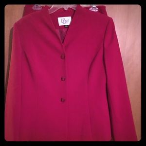 Pant suits and skirt and jacket. 8p